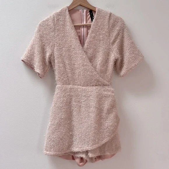 NWT Smash + Tess x Hilary Duff Tinsel Skorty Romper - Picture 4 of 9